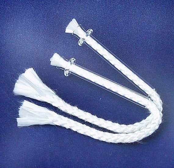 Replacement Glass Wick Holders Pkg 2 with 7 Wicks Mason