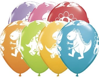 Dinosaur Balloons Dinosaur Party Decorations Kids Party Balloons Stegasaurus Balloons Birthday Party Balloons