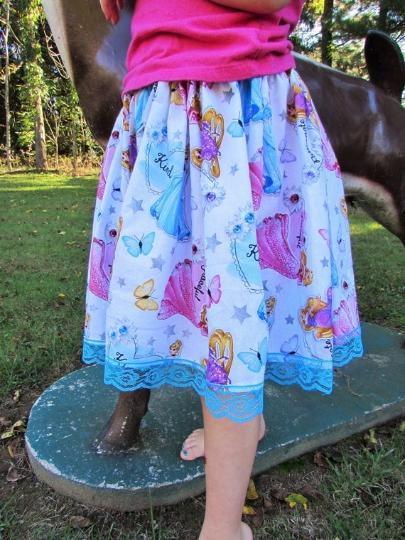Princess skirt/Disney skirt/Princess outfit/Princess birthday/girls cindarella/Repunzel/sleeping beauty/girls disney outfit/Disney skirt