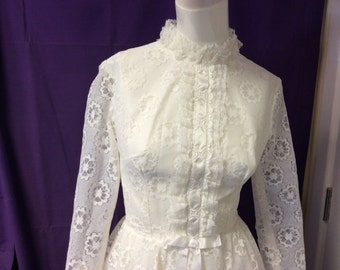 Vintage wedding dress, 1950s wedding dress, wedding dress