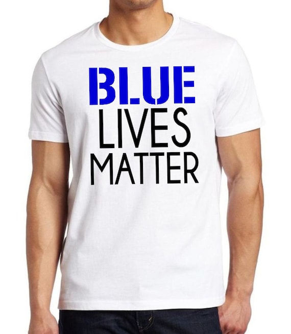 blue lives matter t shirt walmart