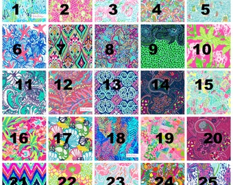 Lilly Pullitzer Inspired Pattern Vinyl Printed vinyl- adhesive sticky craft vinyl - HTV Lilly inspired