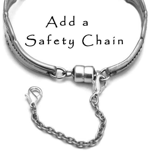 Bracelet Safety Chain Add a Safety Chain Add On with
