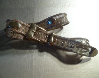 Vintage Mesh Metal Belt Bohemian Chic Rockabilly