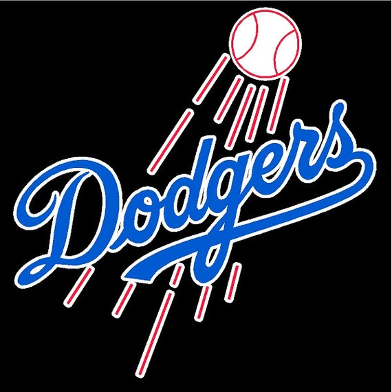 LA Dodgers Cornhole Decal