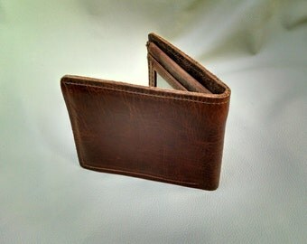 Handmade leather wallet