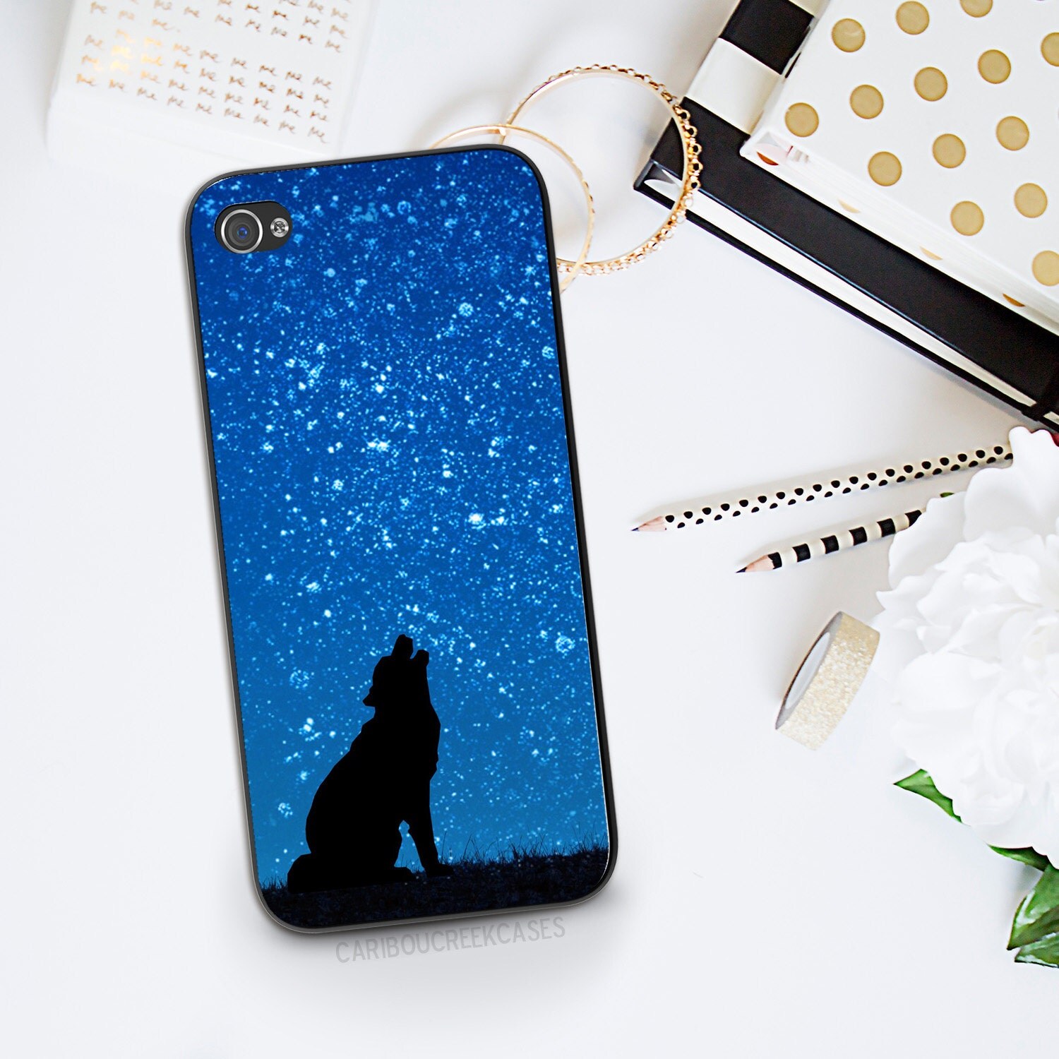 Wolf Phone Case Howling Wolf iPhone 6 Case Wolf Samsung