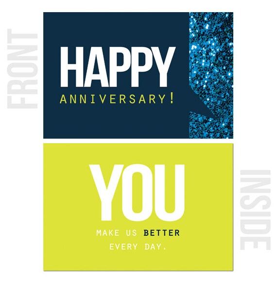 Elegant 33 Anniversary At Work Card