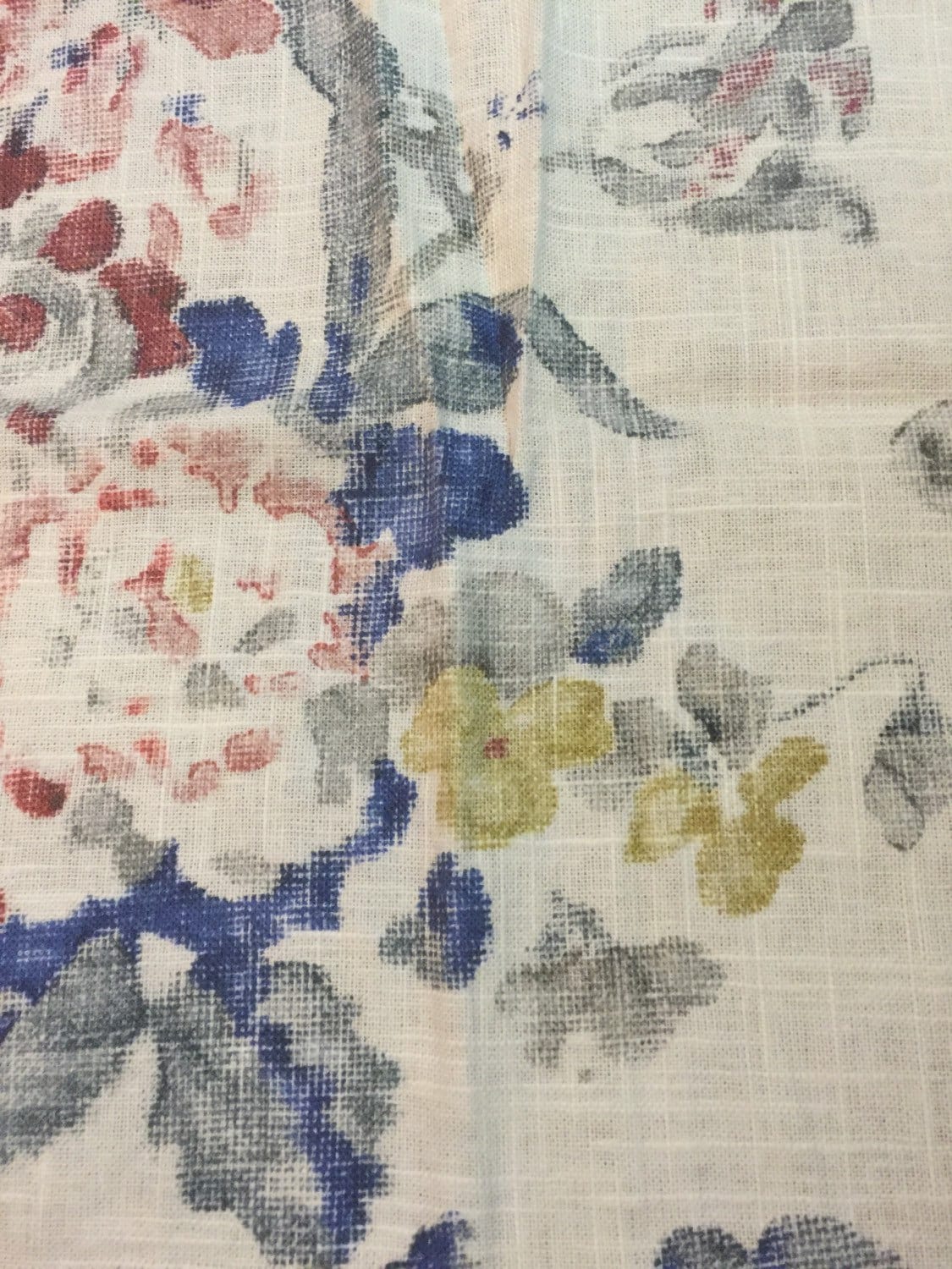 Ralph Lauren fabric Jardin Floral Summer Canvas by Fabricsamples10