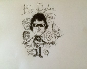 Hand drawn bespoke illustrations/caricatures, Made to order individual, group