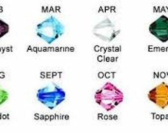 Add a crystal to any necklace purchase from my shop