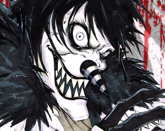 Jeff The Killer Poster Print by ChrisOzFulton on Etsy