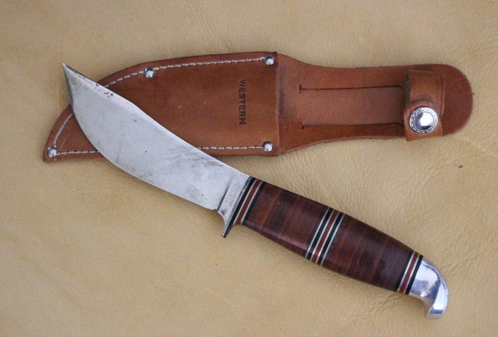 Western Boulder Colorado Fixed Blade Knife by EastMountainRelics