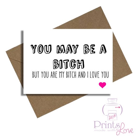 funny birthday card husband wife girlfriend boyfriend best