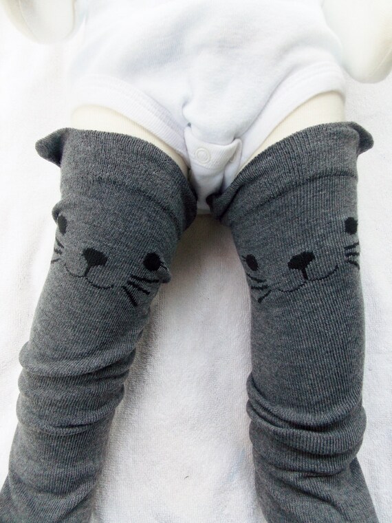 Black Cat COSTUME Leg Warmers for baby by TheFashionWhisperer