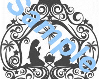 Christmas Ornament SVG