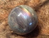 Rainbow Labradorite Gemstone Sphere