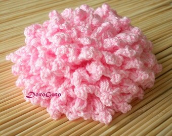 Easy Crochet Flower Pattern, Crochet Brooch Pattern, Rose Tutorial, Step By Step Pattern, Flower Pattern, DIY, Instant Download /5024/