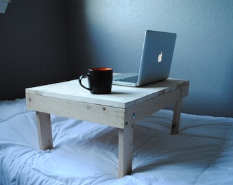 Wooden Foldable Bed Laptop Desk 25x18