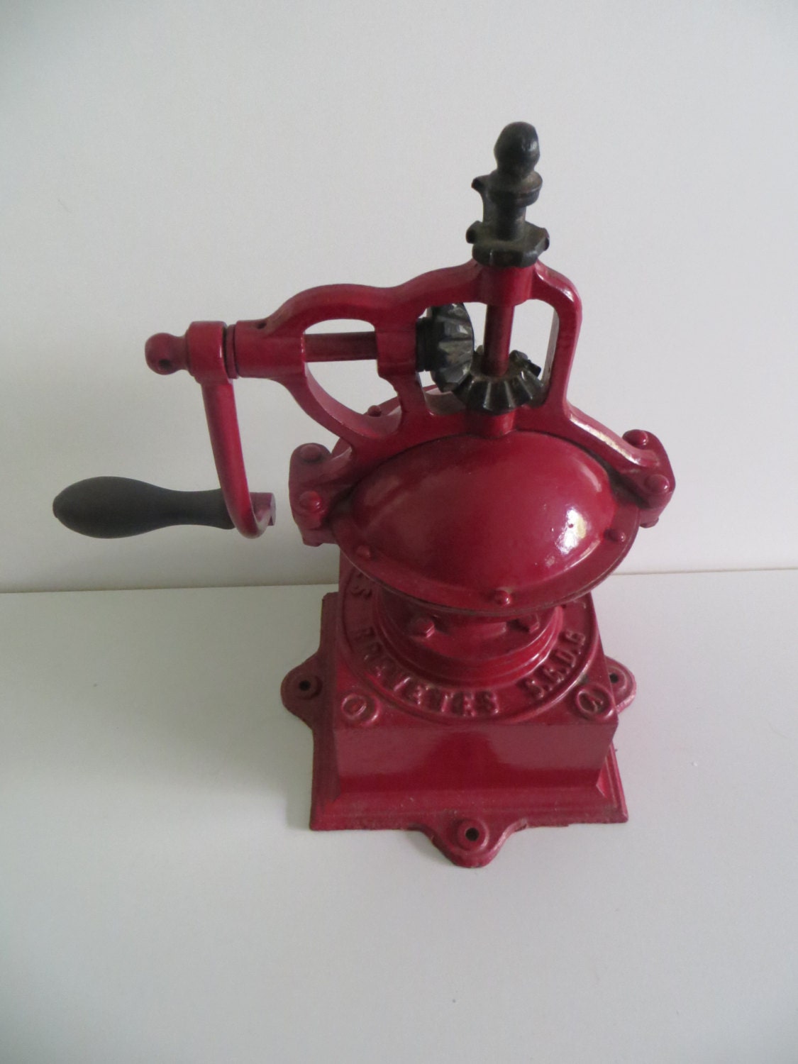 Antique french Peugeot coffee grinder A0 industrial decor