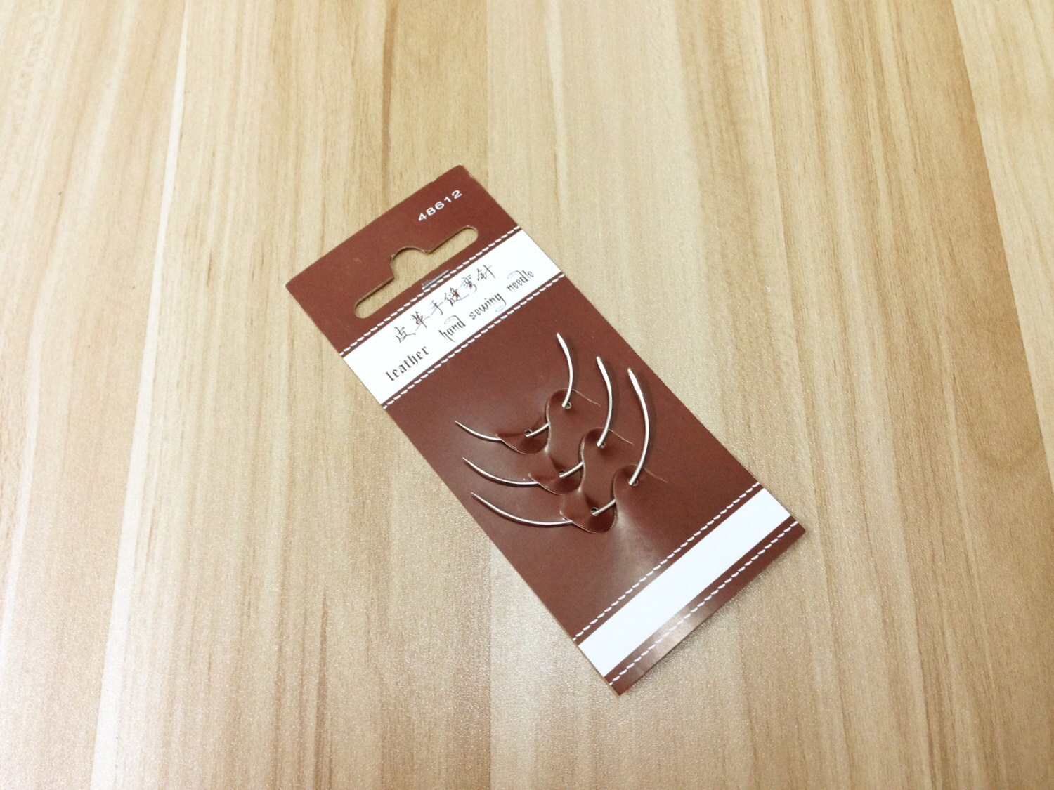 Leather use Hand sewing curved needles 3 size set