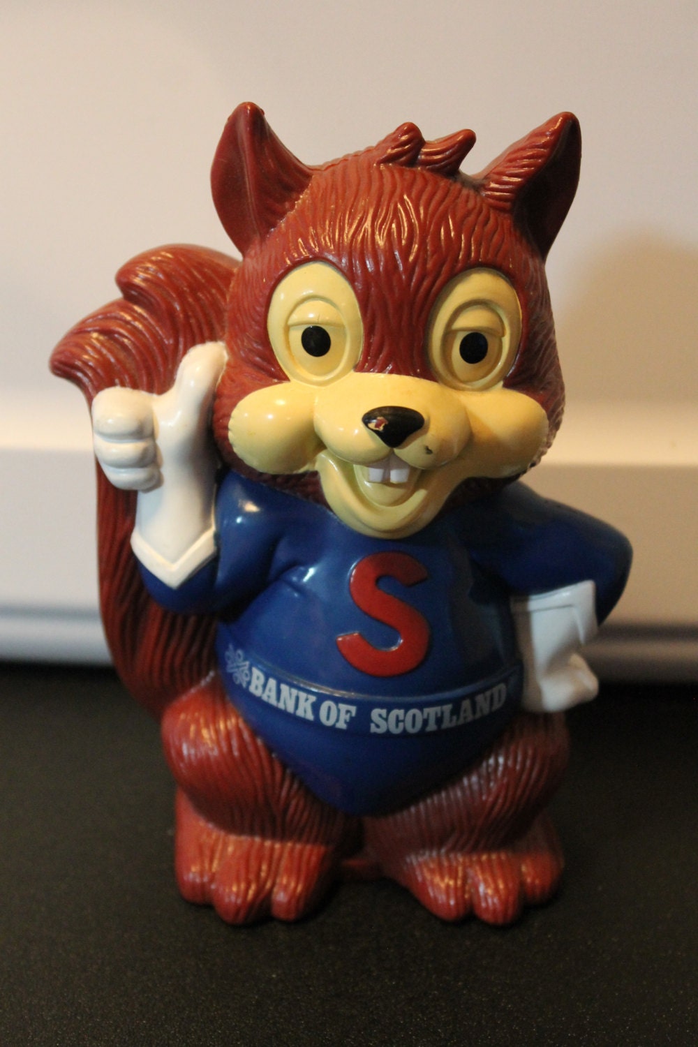 Fabulous Vintage Bank Of Scotland Promotional Squirrel Bank
