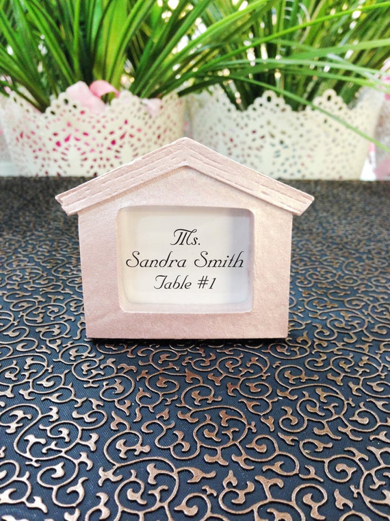 Cute wedding name place cards holder name card holder Wedding