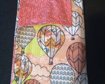 Hot air balloons blanket