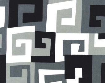 Michael Miller Fabrics - Maze in Black 731