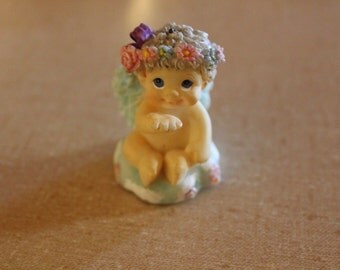 Figurine, Vintage Figurine, Miniature Baby Figurine