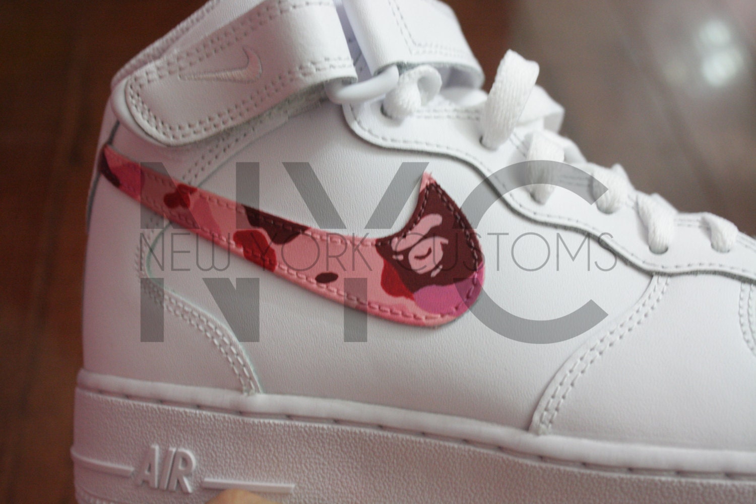 bape forces pink