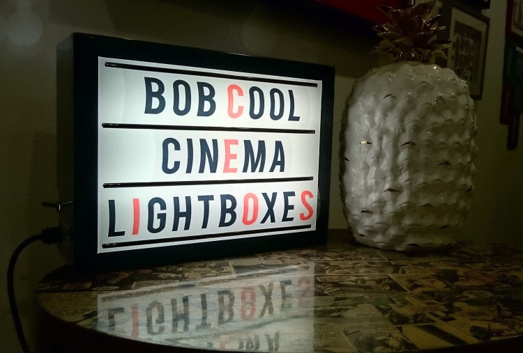 Cinema Light Box 35cm x 26cm with Interchangeable by BobCool