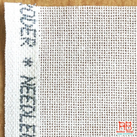 Counted Cross Stitch Fabric 28 count Evenweave 28ct Cream