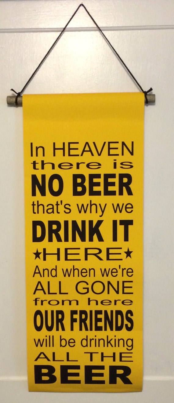 in heaven there is no beer iowa shirt