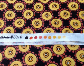 Happy Fabric, by Jennifer Heynen, for In The Beginning, Dots and Circles Fabric, Fabric by the Yard, OOP