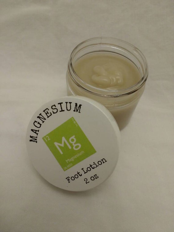 Magnesium Foot lotion Organic ingredients 2 by