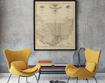 San francisco map San Francisco map print San Francisco map San francisco map San Francisco map print San Francisco map