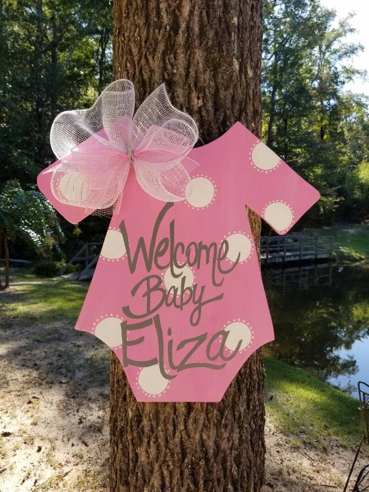 It's a girl door hanger