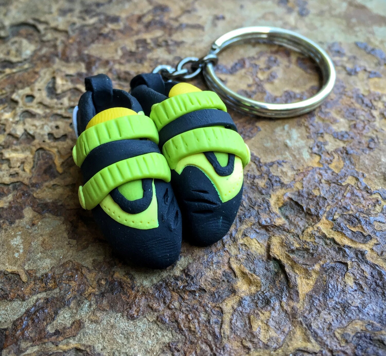 Rock Climbing Keychain