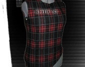 asymetrical punk top