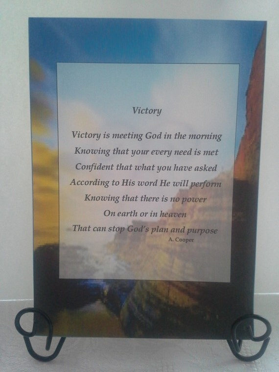 Victory Poem