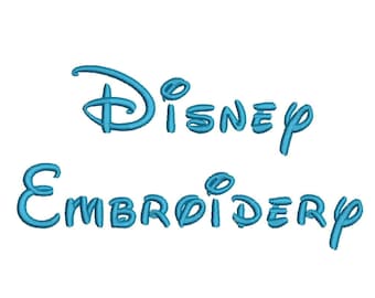 Disney Embroidery Font Machine Embroidery Alphabet Monogram Font Designs 5 Size BX Embroidery Fonts - INSTANT DOWNLOAD