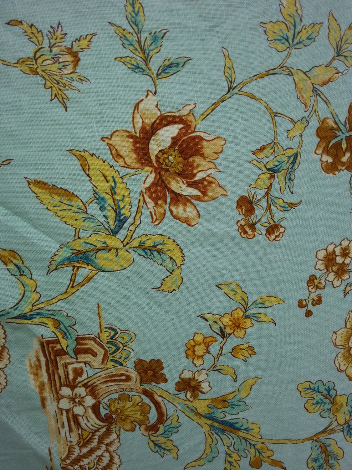 Pondicherry Design Waverly Fabric Colonial Williamsburg