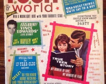 Teen World Magazine February 1963