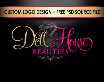 Hair Salon Logo Design Custom Hair Salon Logo Business Logo