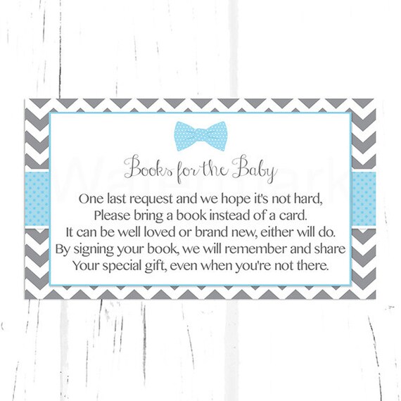 Luscious Bring a Book Baby Shower Insert Free Printable Russell Website