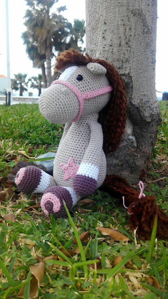 Amigurumi horse by TatianamhHandmade on Etsy