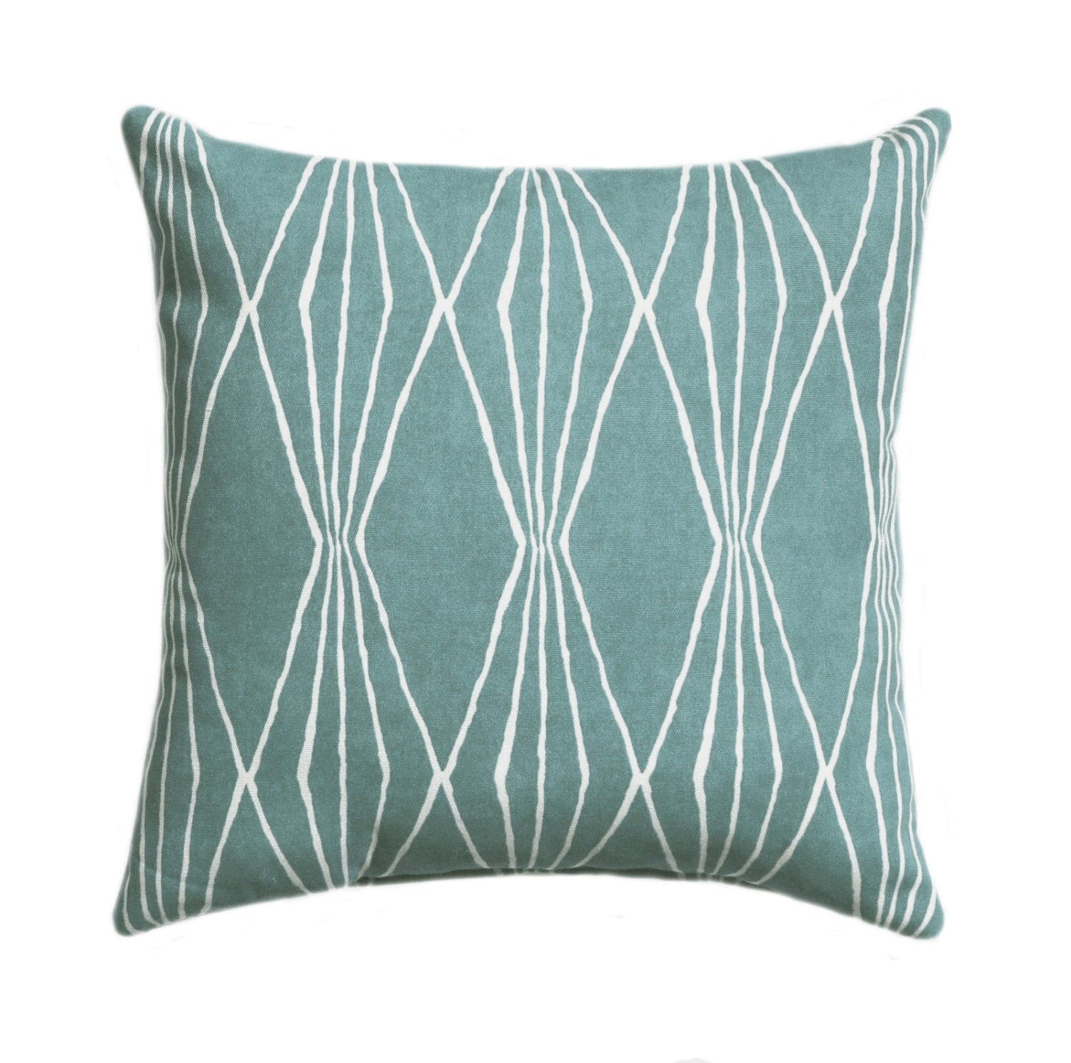Robert Allen Handcut Shapes Rain Geometric Decorative Pillow
