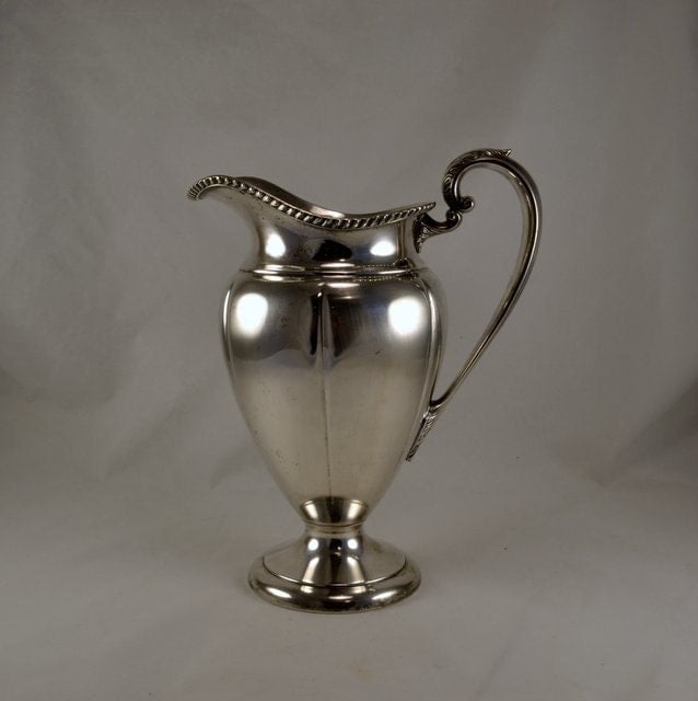 Silver Plate Pitcher – Crescent Silverware Mfg. new York – Vintage ...