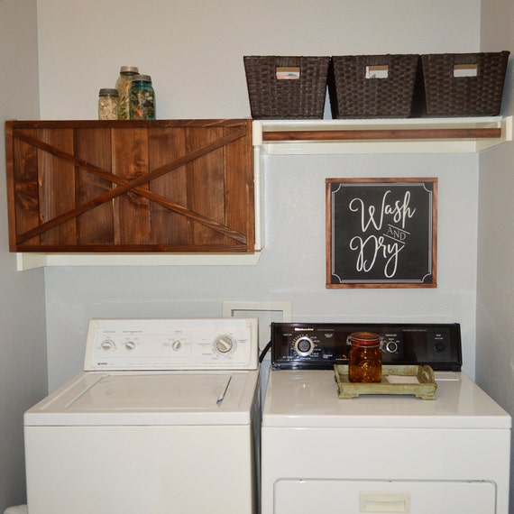 Wash and Dry Joanna Gaines Inspired Laundry Room Decor Fixer